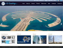 Tablet Screenshot of jccooling.com